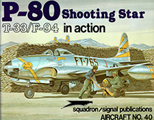 P-80 Shooting Star T-33/F-94 in action