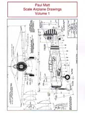 Paul Matt Scale Airplane Drawings (Vol. 1)